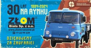 30 lat na rynku, złom biała, zlomrzeszow,